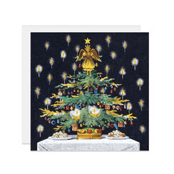 Christmas tree Christmas cards (pack of 6)